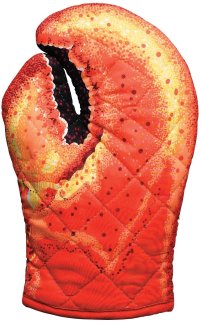 lobster claw oven mitt